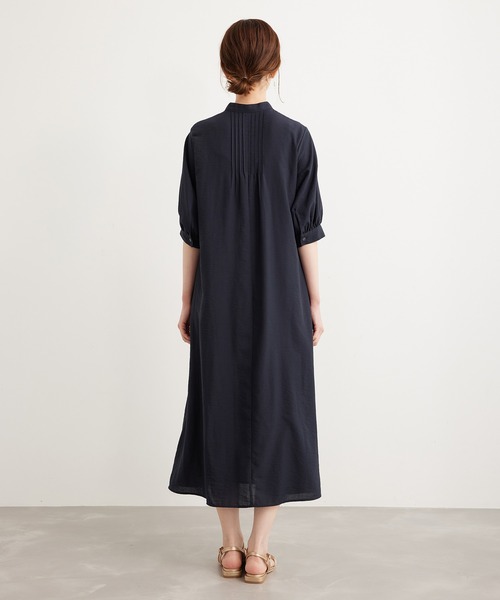 ROPE' PICNIC(ロペピクニック)の「ピンタックワンピース(ワンピース・レディース・ベージュ/ネイビー/ラベンダー・38)」の22枚目の写真