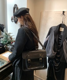 yuue' ( wear ) | レザー スクールショルダーバッグ(ショルダーバッグ)