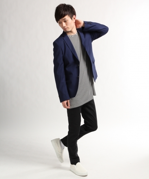 HARE（ハレ）の「セットアップテーラードジャケット(HARE)（テーラードジャケット・メンズ・ネイビー/ブラック/グレー/ブルー・LARGE/MEDIUM/SMALL）」の21枚目の写真