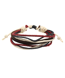 WEGO | WEGO/トリコレザーブレスレット(ブレスレット)