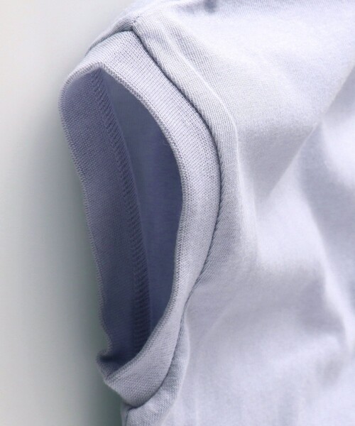 BRANSHES（ブランシェス）の「バック2段フリル半袖ワンピース（ワンピース・キッズ・ラベンダー/キャメル/チャコールグレー・150/100/130/120/90/140/110）」の15枚目の写真