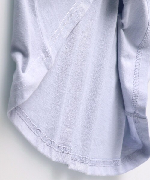 BRANSHES（ブランシェス）の「バック2段フリル半袖ワンピース（ワンピース・キッズ・ラベンダー/キャメル/チャコールグレー・150/100/130/120/90/140/110）」の9枚目の写真