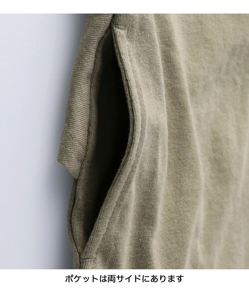 BRANSHES（ブランシェス）の「バック2段フリル半袖ワンピース（ワンピース・キッズ・ラベンダー/キャメル/チャコールグレー・150/100/130/120/90/140/110）」の4枚目の写真