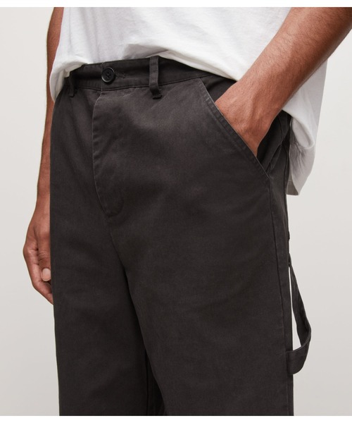 ALLSAINTS（オールセインツ）の「DAISEN CROPPED STRAIGHT TROUSERS | DAISEN クロップド ストレート トラウザー（その他パンツ・メンズ・ブラック系・28/30/31/32）」の3枚目の写真