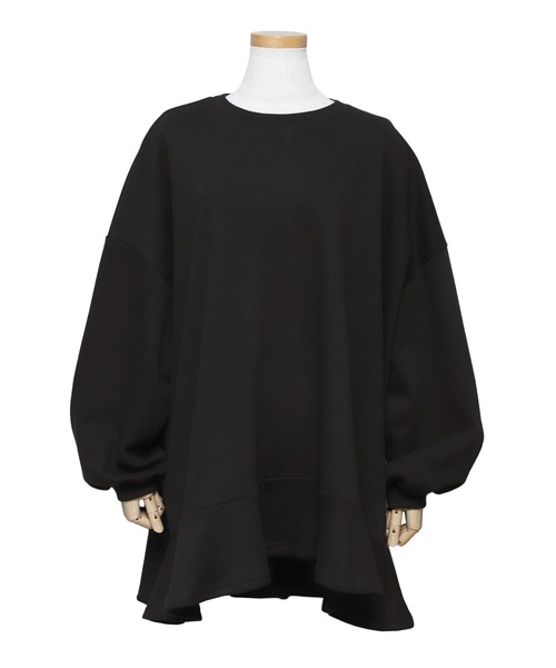 reca（レカ）の「裏毛チュニックワンピース（チュニック・レディース・グレー/ブラック/オフホワイト/グレイッシュベージュ・FREE）」の10枚目の写真