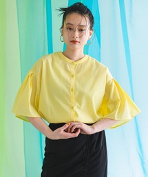 bohmal | 【2023SS】前後2way袖タックブラウス(シャツ/ブラウス)