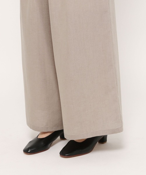 LEPSIM（レプシィム）の「サラサライージーワイドパンツ　261213（その他パンツ・レディース・ブラック/ピンク/グリーン/グレイッシュベージュ・FREE）」の17枚目の写真