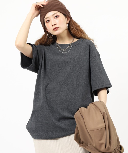 JEMORGAN(ジェーイーモーガン)の「JEMORGAN ワッフル/フライス 半袖クルーT (パック入り)(Tシャツ/カットソー・メンズ・ホワイト/ナチュラル/ブラック/杢グレー/カーキ/ネイビー/チャコール/ブラック系その他/オフホワイト/グレー系その他・M/L/XL/S)」の8枚目の写真