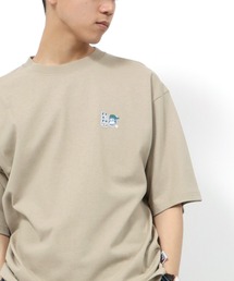 BEN DAVIS/ベンデイビス ワンポイント刺繍 バックプリント 半袖Tシャツ