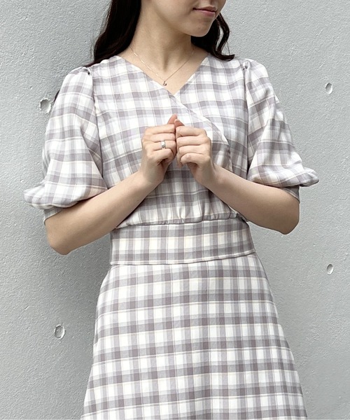 TORTE(トルテ)の「カシュクールリボンブラウス(シャツ/ブラウス・レディース・ホワイト/ブラック/ベージュ系その他/パープル系その他・FREE)」の15枚目の写真