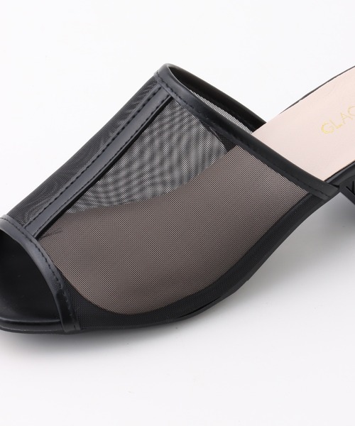 Honeys(ハニーズ)の「シアーミュール(サンダル・レディース・モカ/ベージュ/ブラック・LL/L/M)」の22枚目の写真