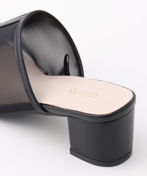 Honeys(ハニーズ)の「シアーミュール(サンダル・レディース・モカ/ベージュ/ブラック・LL/L/M)」の21枚目の写真