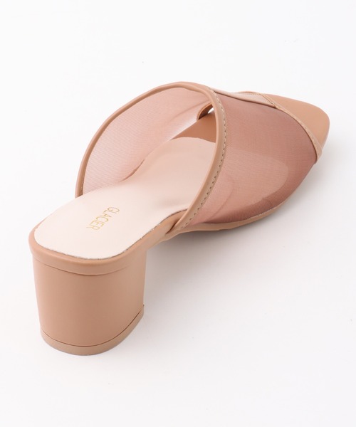 Honeys(ハニーズ)の「シアーミュール(サンダル・レディース・モカ/ベージュ/ブラック・LL/L/M)」の12枚目の写真