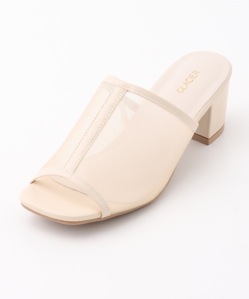 Honeys(ハニーズ)の「シアーミュール(サンダル・レディース・モカ/ベージュ/ブラック・LL/L/M)」の9枚目の写真