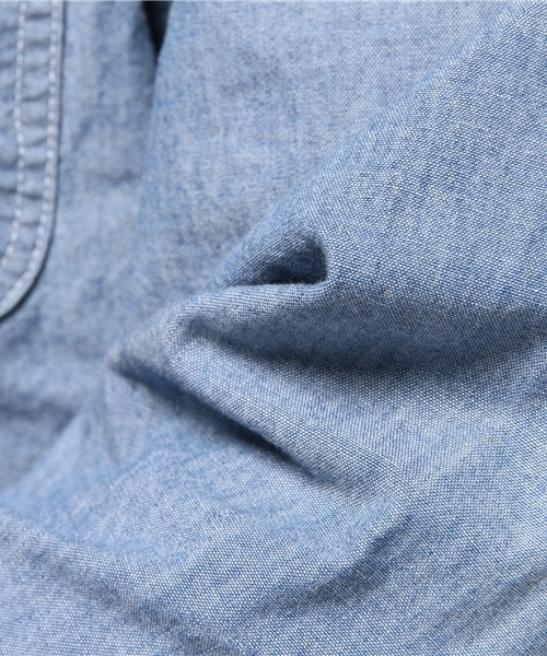 Leeシャンブレーワークシャツ Leeシャンブレーワークシャツ