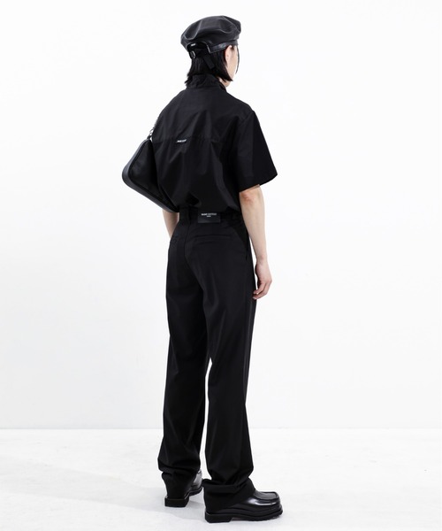 BASIC COTTON(ベーシックコットン)の「【BASIC COTTON/ベーシックコットン】LEATHER HOBO BAG / 肩掛け鞄 カバン 斜め掛けカバン レザーバッグ フェイクレザー ショルダーバッグ ハンドバッグ チェーンバッグ ミニバッグ 韓国ブランド 韓国ファッション(ショルダーバッグ・メンズ・ブラック・ONE SIZE)」の21枚目の写真