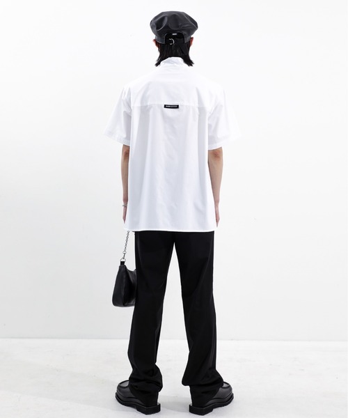 BASIC COTTON(ベーシックコットン)の「【BASIC COTTON/ベーシックコットン】LEATHER HOBO BAG / 肩掛け鞄 カバン 斜め掛けカバン レザーバッグ フェイクレザー ショルダーバッグ ハンドバッグ チェーンバッグ ミニバッグ 韓国ブランド 韓国ファッション(ショルダーバッグ・メンズ・ブラック・ONE SIZE)」の20枚目の写真