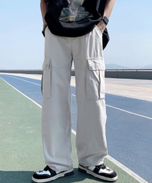 ワイドストレートカーゴパンツ