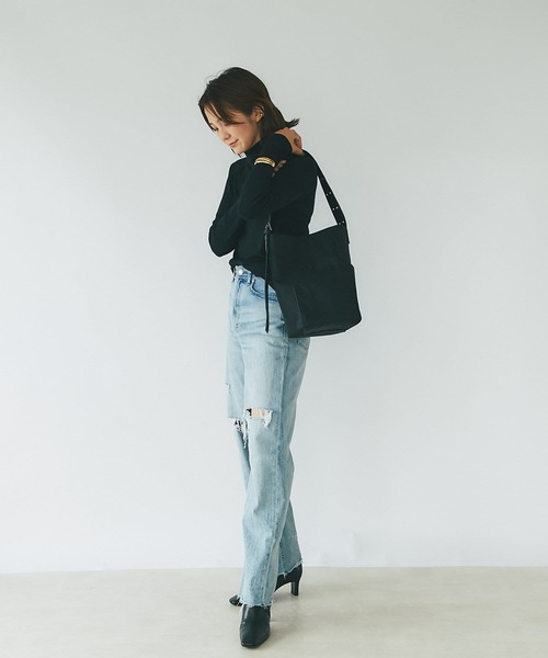 RIVE DROITE(リヴドロワ)の「R.good/アールドットグッド/バケットバッグ(ショルダーバッグ・レディース・ブラック/カーキ・FREE)」の8枚目の写真
