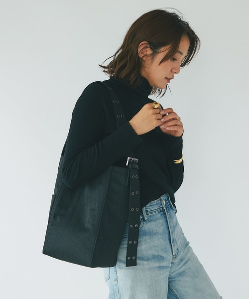 RIVE DROITE(リヴドロワ)の「R.good/アールドットグッド/バケットバッグ(ショルダーバッグ・レディース・ブラック/カーキ・FREE)」の7枚目の写真