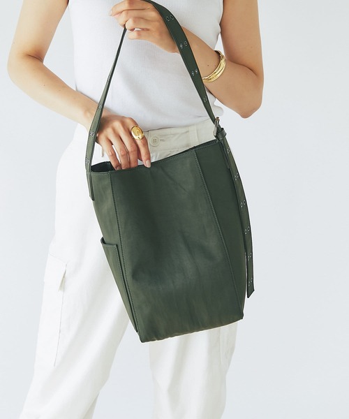 RIVE DROITE(リヴドロワ)の「R.good/アールドットグッド/バケットバッグ(ショルダーバッグ・レディース・ブラック/カーキ・FREE)」の15枚目の写真