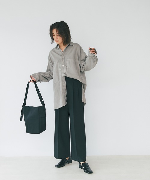 RIVE DROITE(リヴドロワ)の「R.good/アールドットグッド/バケットバッグ(ショルダーバッグ・レディース・ブラック/カーキ・FREE)」の3枚目の写真