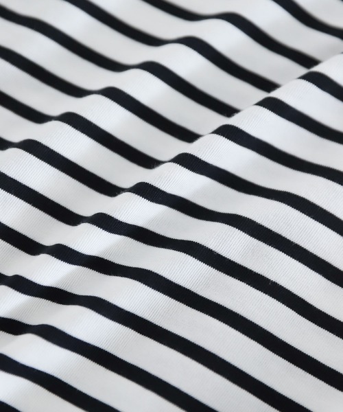 LEPSIM(レプシィム)の「マルチキノウソデフレアTシャツ2 281380(Tシャツ/カットソー・レディース・ブラック/グレー/ピンク/グレイッシュベージュ・MEDIUM/LARGE)」の19枚目の写真