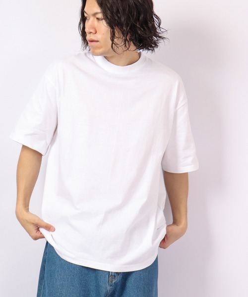 FUNALIVE(ファンアライブ)の「Craig ビッグシルエット 綿素材 夏服 発砲バックプリント 半袖Tシャツ /5分袖(Tシャツ/カットソー・メンズ・ホワイト/ブラック/ラベンダー・FREE)」の11枚目の写真