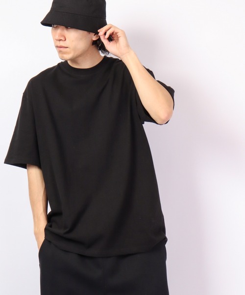 FUNALIVE(ファンアライブ)の「Craig ビッグシルエット 綿素材 夏服 発砲バックプリント 半袖Tシャツ /5分袖(Tシャツ/カットソー・メンズ・ホワイト/ブラック/ラベンダー・FREE)」の20枚目の写真