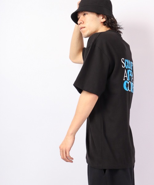 FUNALIVE(ファンアライブ)の「Craig ビッグシルエット 綿素材 夏服 発砲バックプリント 半袖Tシャツ /5分袖(Tシャツ/カットソー・メンズ・ホワイト/ブラック/ラベンダー・FREE)」の21枚目の写真