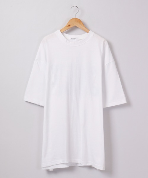FUNALIVE(ファンアライブ)の「Craig ビッグシルエット 綿素材 夏服 発砲バックプリント 半袖Tシャツ /5分袖(Tシャツ/カットソー・メンズ・ホワイト/ブラック/ラベンダー・FREE)」の9枚目の写真