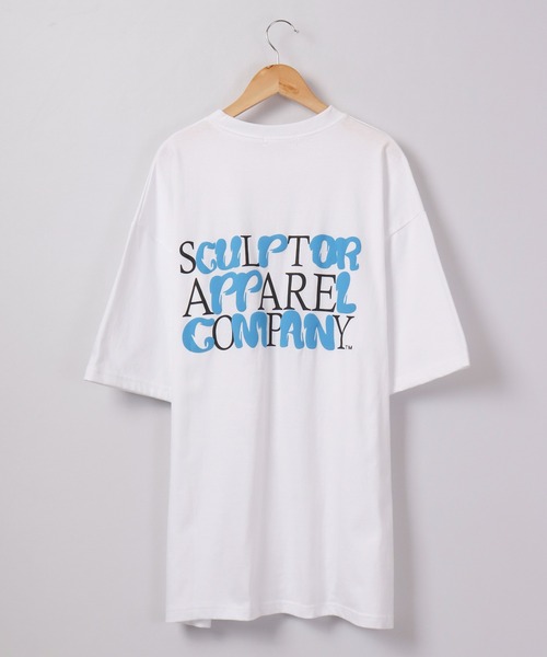 FUNALIVE(ファンアライブ)の「Craig ビッグシルエット 綿素材 夏服 発砲バックプリント 半袖Tシャツ /5分袖(Tシャツ/カットソー・メンズ・ホワイト/ブラック/ラベンダー・FREE)」の10枚目の写真