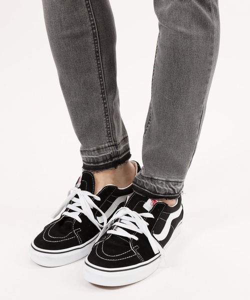 TopIsm（トップイズム）の「ダメージ加工 スーパーストレッチ アンクルデニムパンツ（デニムパンツ・メンズ・ブラック/グレー/インディゴブルー/ブルー/ライトグレー・L/XL/M）」の17枚目の写真