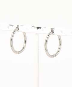 Ray BEAMS / K10 フープピアス M（ピアス（両耳用））｜Ray