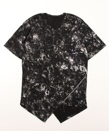 KMRii | KMRii/ケムリ/FLAKE DISCHAGED SLASH SS Tシャツ(Tシャツ/カットソー)