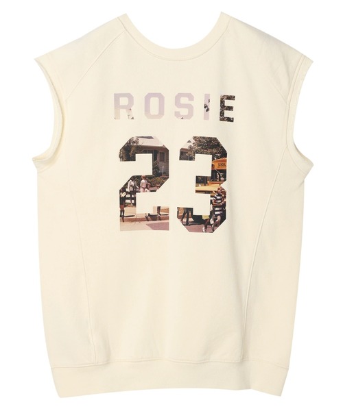 earth music&ecology（アースミュージックアンドエコロジー）の「裏毛ナンバリングベスト（ベスト・レディース・アイボリー/杢グレー/グリーン・FREE）」の17枚目の写真