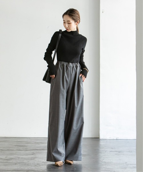 Noble(ノーブル)の「【MIRKO BERTOLA】 別注ストライプパンツ(その他パンツ・レディース・グレー・FREE)」の14枚目の写真