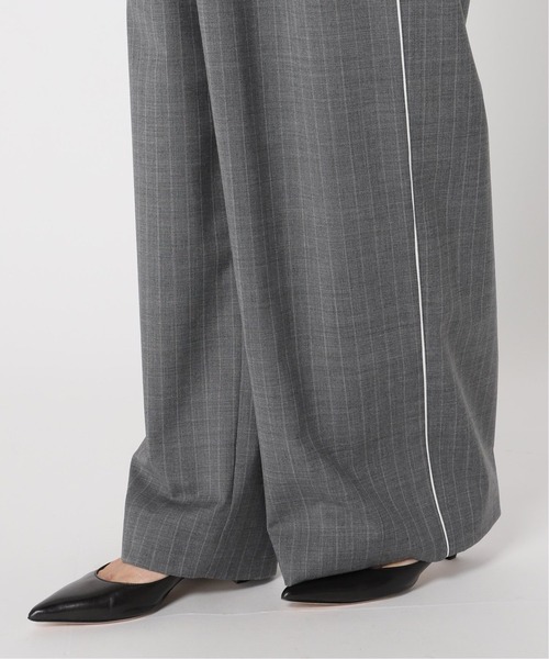 Noble(ノーブル)の「【MIRKO BERTOLA】 別注ストライプパンツ(その他パンツ・レディース・グレー・FREE)」の9枚目の写真