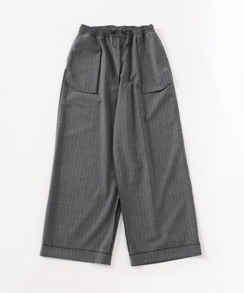 Noble(ノーブル)の「【MIRKO BERTOLA】 別注ストライプパンツ(その他パンツ・レディース・グレー・FREE)」の20枚目の写真