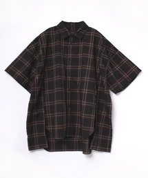 B2723 ダブルスリットワイドシャツ