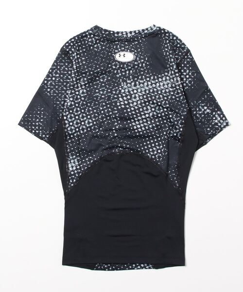 UNDER ARMOUR(アンダーアーマー)の「UAヒートギアアーマー プリント コンプレッション ショートスリーブシャツ(トレーニング/メンズ)(Tシャツ/カットソー・メンズ・ブラック/ブラック×レッド/レッド・S/M/3XL/L/XL/XXL)」の6枚目の写真