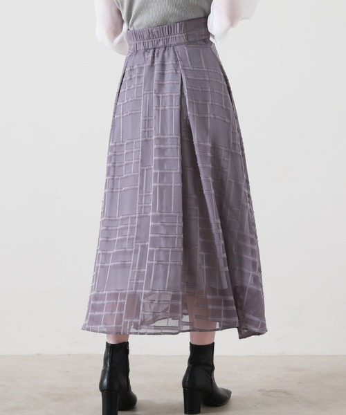 Cheek(チーク)の「オパールフレアスカート(スカート・レディース・ブラック/ブラウン/ラベンダー・SMALL/MEDIUM)」の22枚目の写真