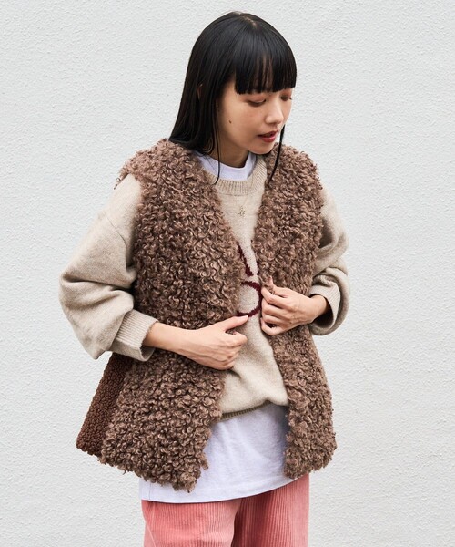 FREAK'S STORE（フリークスストア）の「カールファーベスト（ベスト