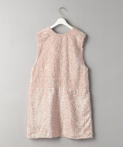 PROVOKE （プロヴォーク）の「＜provoke＞シャギー ミニ ワンピース（ワンピース・レディース・ブラック/ライトピンク・FREE）」の10枚目の写真