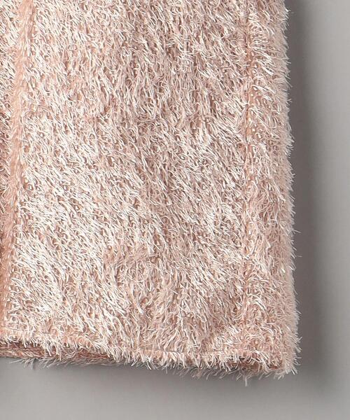 PROVOKE （プロヴォーク）の「＜provoke＞シャギー ミニ ワンピース（ワンピース・レディース・ブラック/ライトピンク・FREE）」の13枚目の写真