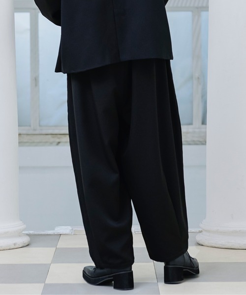 Ellno Loset(エルノロゼット)の「ハカマバルーンパンツ(その他パンツ・メンズ・レッドパープル/アイボリー/ブラック/ダークグリーン・SMALL/MEDIUM/LARGE)」の17枚目の写真