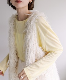 mystic | シアーロングTシャツ(Tシャツ/カットソー)