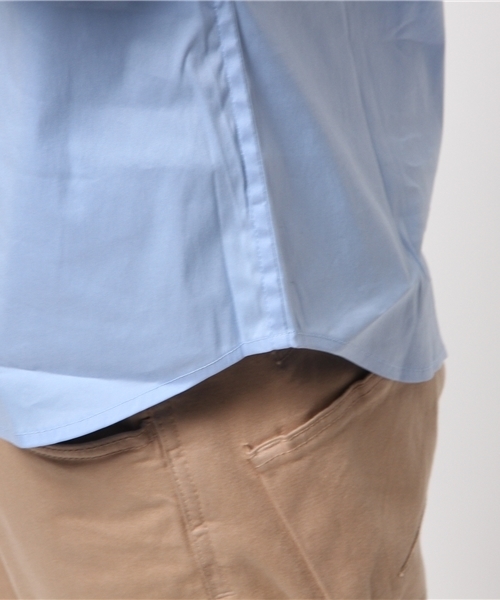 ABAHOUSE（アバハウス）の「ストレッチシャツ（シャツ/ブラウス・メンズ・サックスブルー/ピンク/ブラック・3/2/4）」の9枚目の写真