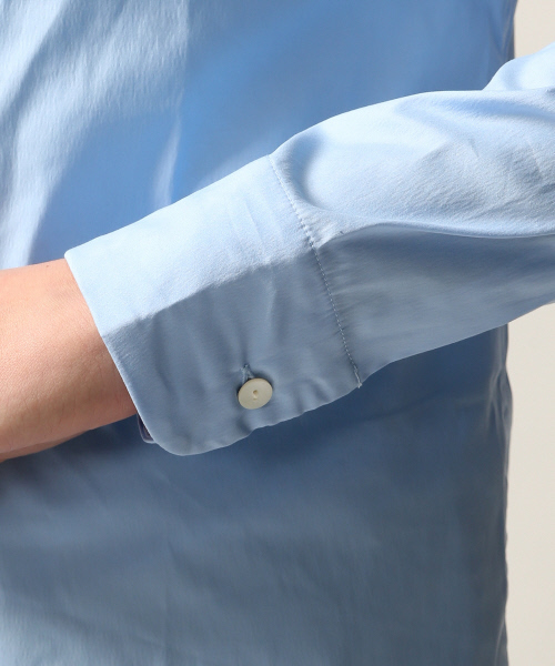 ABAHOUSE（アバハウス）の「ストレッチシャツ（シャツ/ブラウス・メンズ・サックスブルー/ピンク/ブラック・3/2/4）」の16枚目の写真