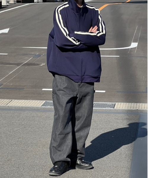 kutir(クティール)の「デニムペインターパンツ(デニムパンツ・メンズ・ブラック/グレー・SMALL/MEDIUM/LARGE)」の16枚目の写真